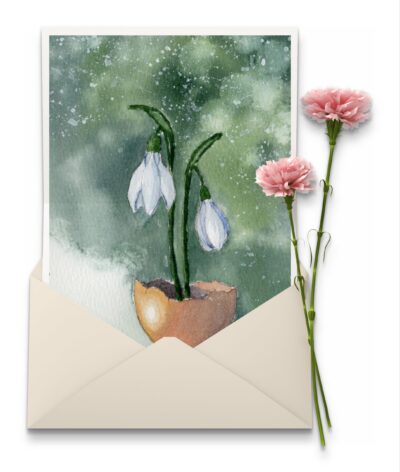 Textured Watercolor Art Cards – Limited Print Collection