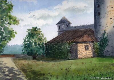 Старата къща край замъка